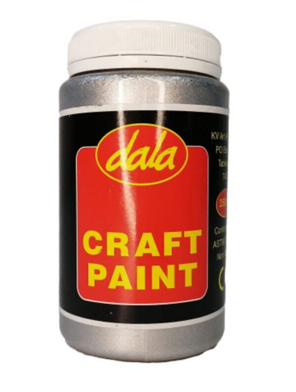 Dala Craft Paint - Silver 250ml