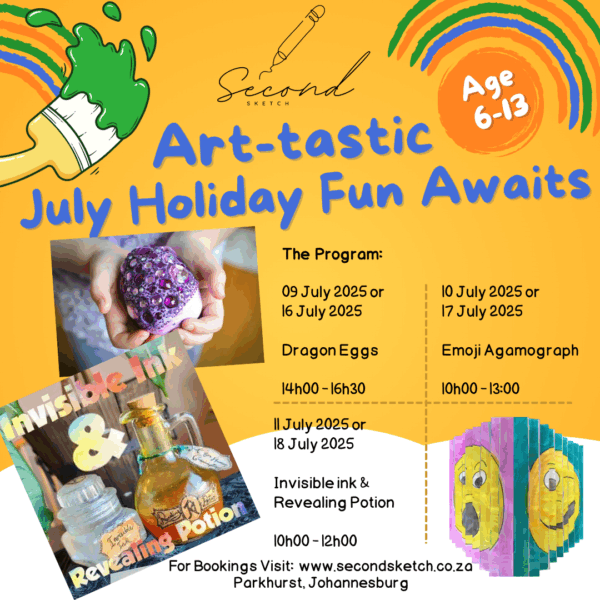 Art-tastic July Holiday Fun Awaits