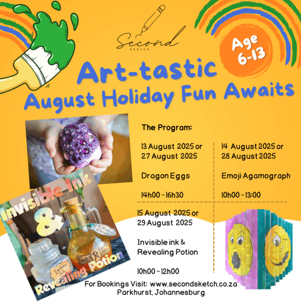Art-tastic August Holiday Fun Awaits
