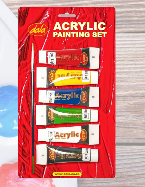 Dala Acrylic Colour Painting Set 6x30ml