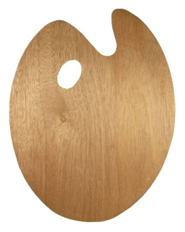 Dala Wooden Kidney Palette Large