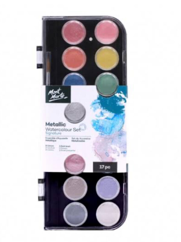 Mont Marte Watercolour Set -Signature 17pc