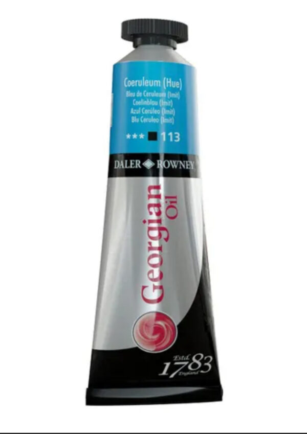 Daler Rowney Georgian Oil Colour -Coeruleum (hue) 38ml