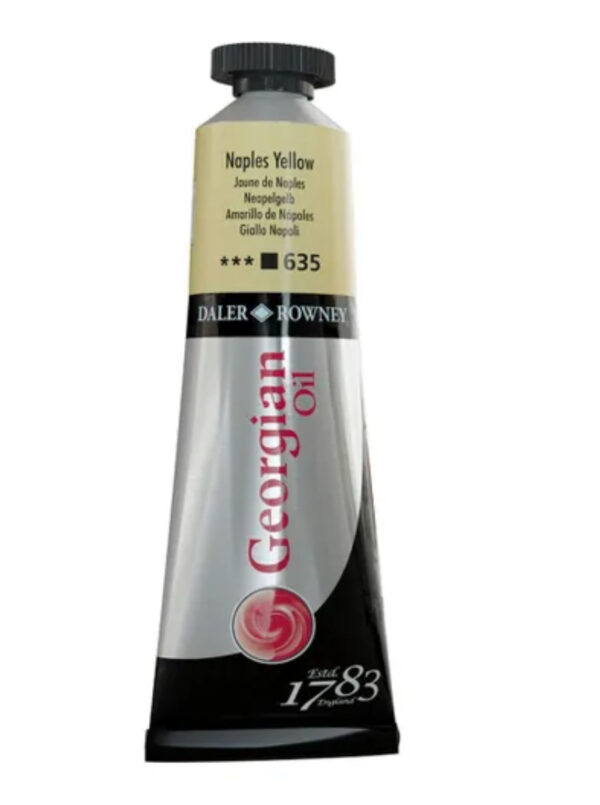 Daler Rowney Georgian Oil Colour - Naples Yellow 38ml