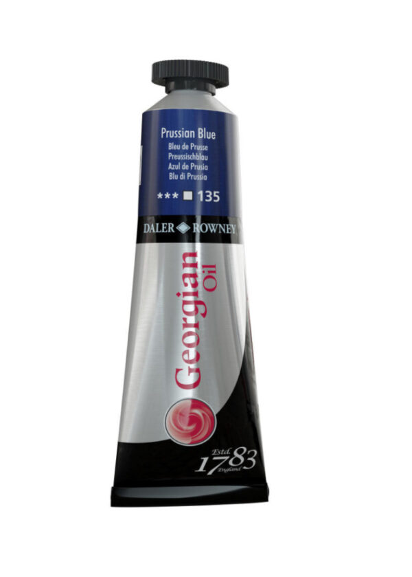 Daler Rowney Georgian Oil Colour - Prussian Blue 38ml
