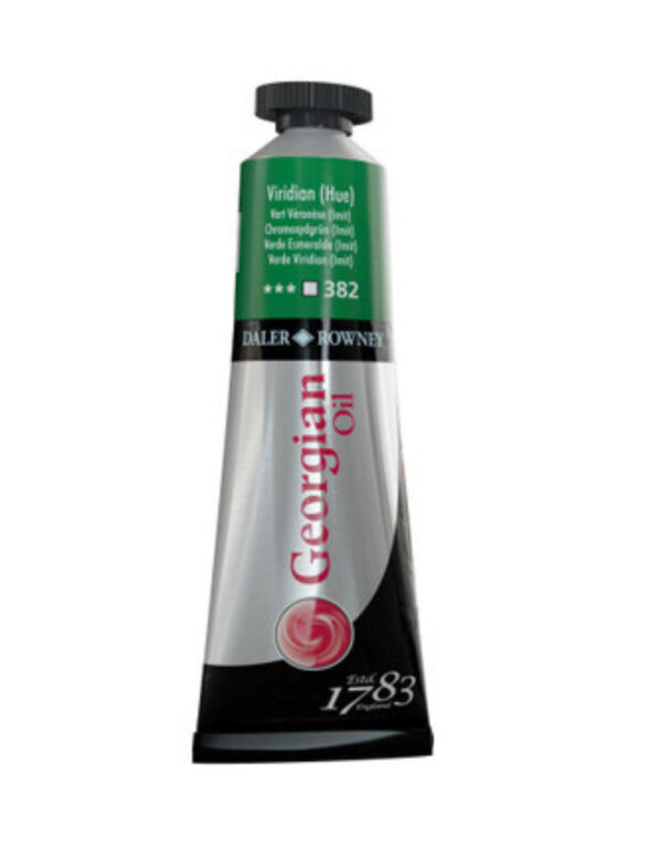 Daler Rowney Georgian Oil Colour -Viridian (hue) 38ml