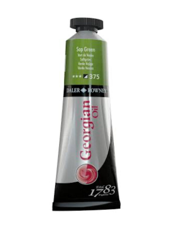 Daler Rowney Georgian Oil Colour -Sap Green 38ml