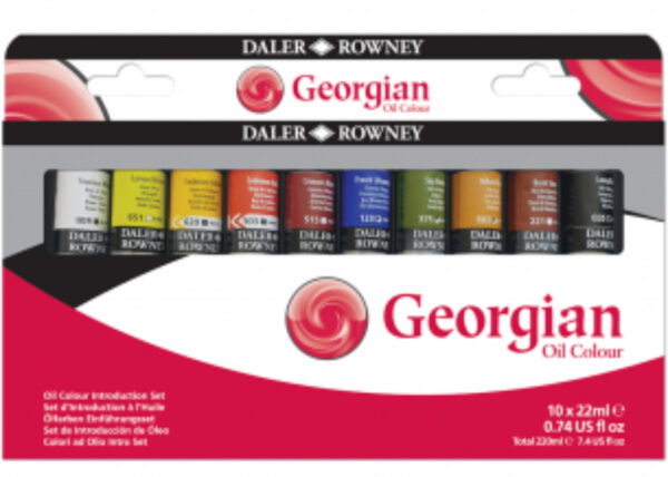 Daler Rowney Georgian Oil Colour (10x22ml)