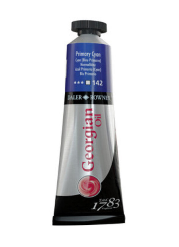 Daler Rowney Georgian Oil Colour - Primary Cyan 38ml