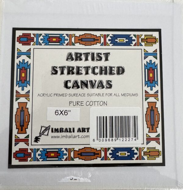 Artist Stretched Canvas 6x6"