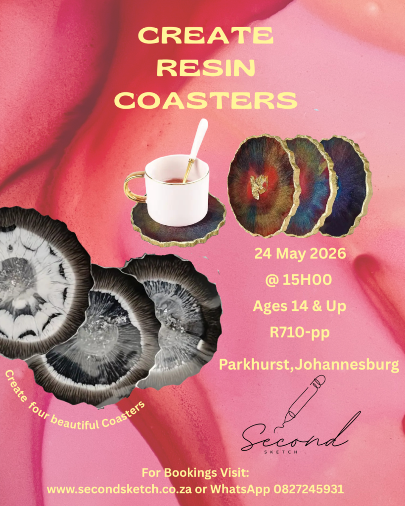 Create Resin Coasters - SecondSketch