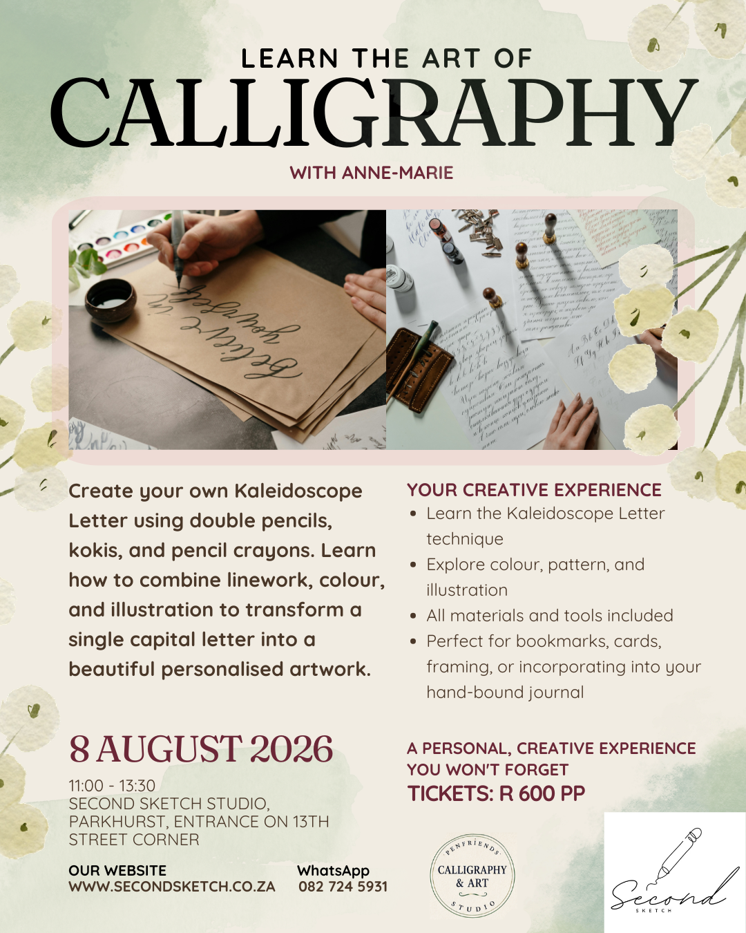 Learn the art of Calligraphy