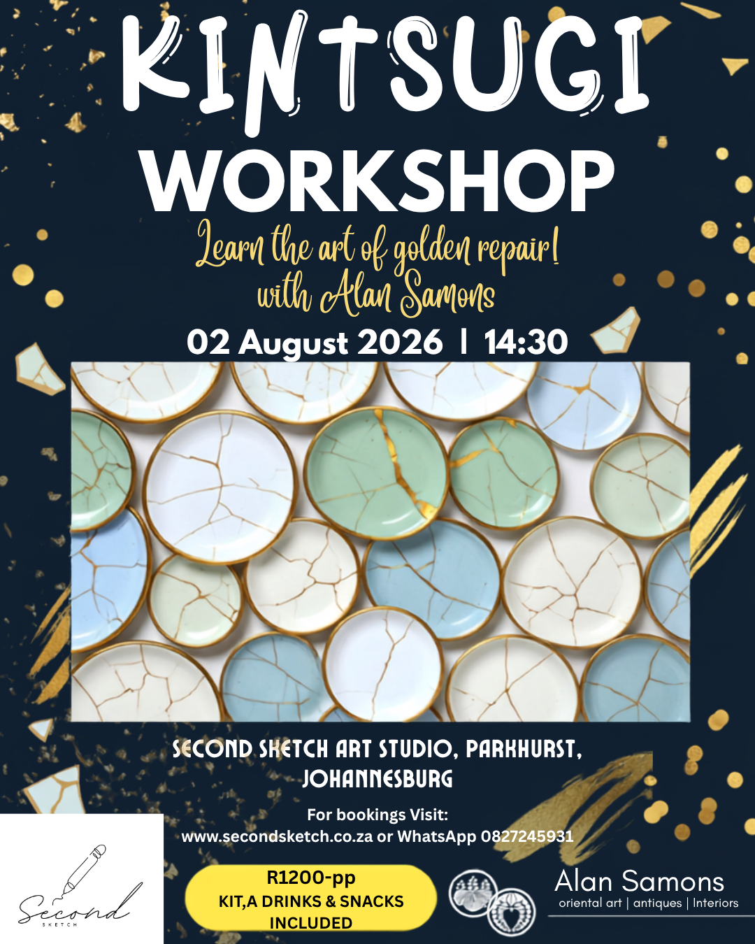 Kintsugi Workshop with Alan Samons