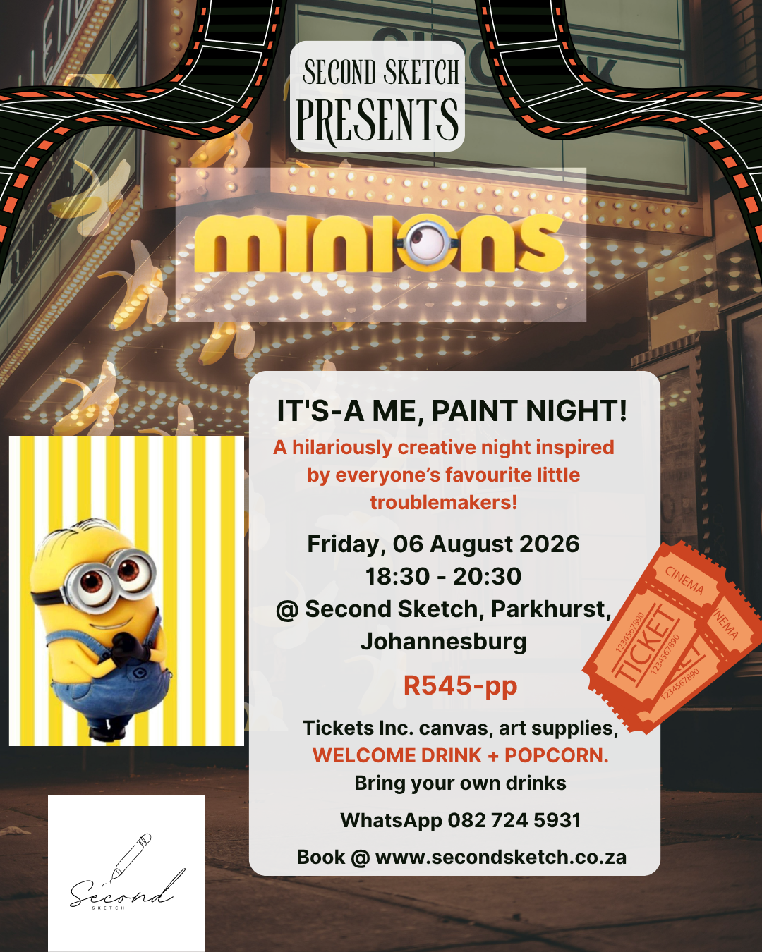 Paintflix Night - Minions