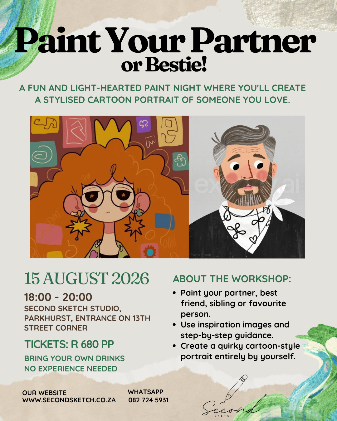 Paint your Partner or Bestie!